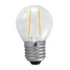 E27 LED filament bollamp 2W - 25W